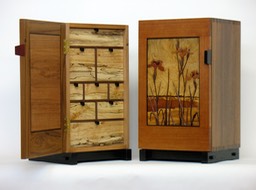 iris cabinet & another